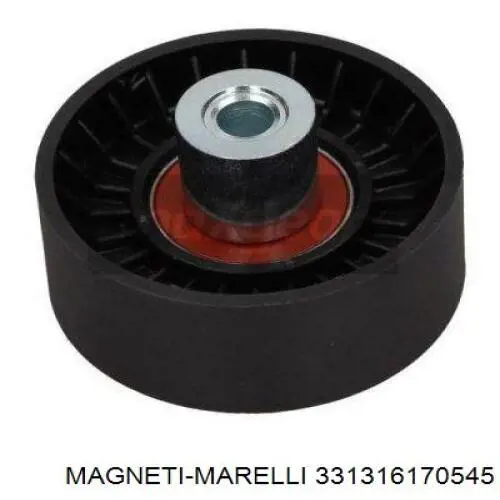 331316170545 Magneti Marelli rodillo, correa trapecial poli v