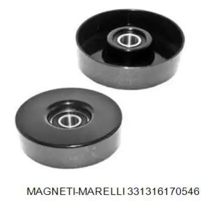 331316170546 Magneti Marelli rodillo, correa trapecial poli v