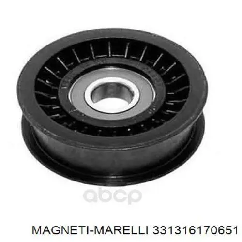 331316170651 Magneti Marelli rodillo, correa trapecial poli v