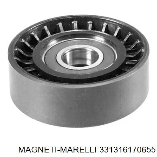 331316170655 Magneti Marelli rodillo, correa trapecial poli v