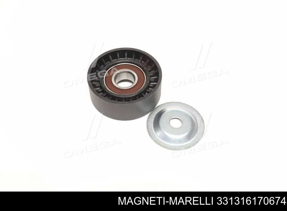 Polea tensora correa poli V 331316170674 Magneti Marelli