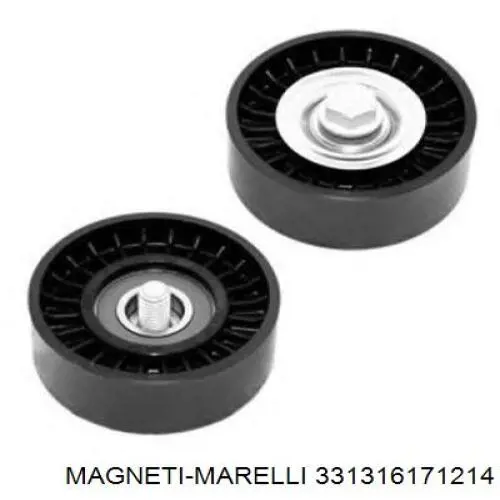 Comprar 331316171214 Magneti Marelli Polea tensora, correa poli V