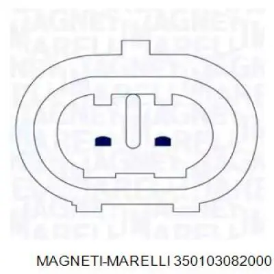 350103082000 Magneti Marelli mecanismo de elevalunas, puerta delantera izquierda