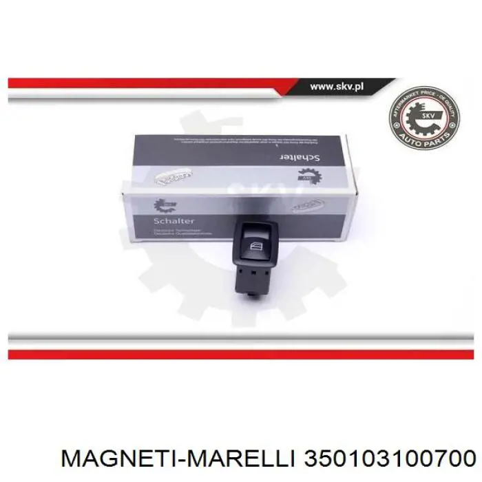 350103100700 Magneti Marelli mecanismo de elevalunas, puerta delantera izquierda