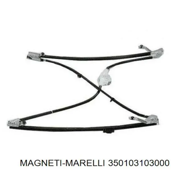 Mecanismo de elevalunas delantero izquierdo AC103 Magneti Marelli