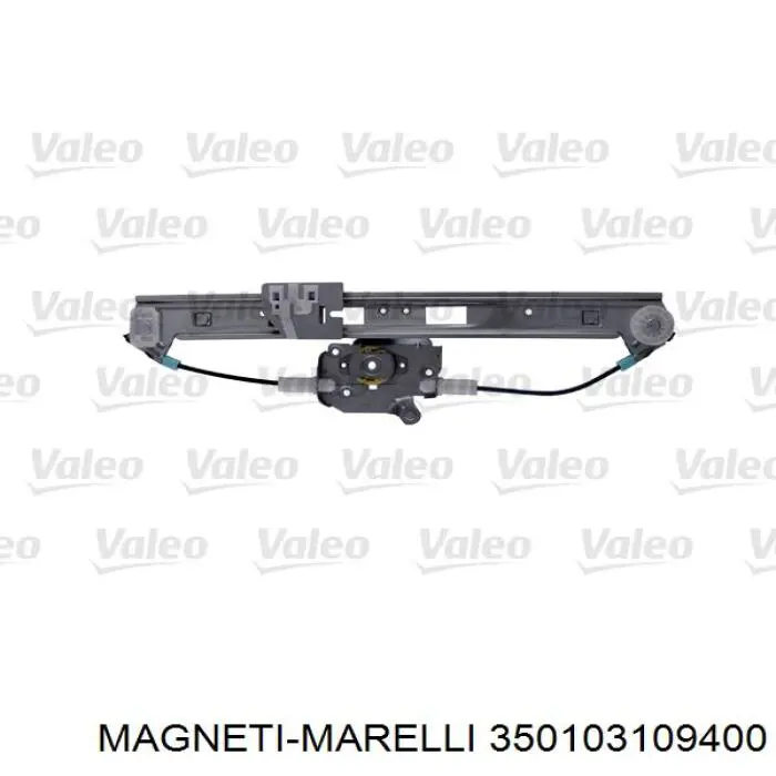 350103109400 Magneti Marelli mecanismo de elevalunas, puerta trasera derecha