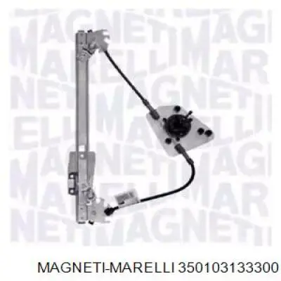 350103133300 Magneti Marelli mecanismo de elevalunas, puerta trasera derecha