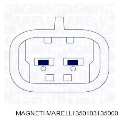 350103135000 Magneti Marelli mecanismo de elevalunas, puerta delantera izquierda
