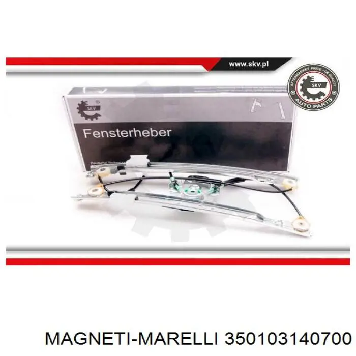 350103140700 Magneti Marelli mecanismo de elevalunas, puerta delantera izquierda