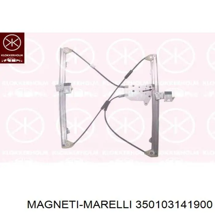 350103141900 Magneti Marelli mecanismo de elevalunas, puerta delantera izquierda