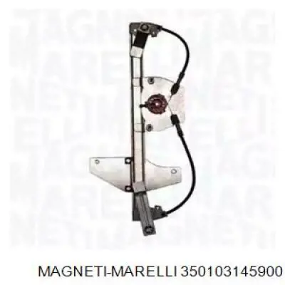 350103145900 Magneti Marelli mecanismo de elevalunas, puerta trasera izquierda