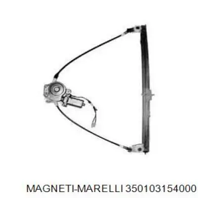 350103154000 Magneti Marelli mecanismo de elevalunas, puerta delantera derecha