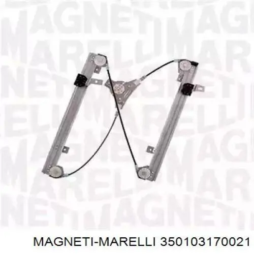 350103170021 Magneti Marelli mecanismo de elevalunas, puerta delantera izquierda