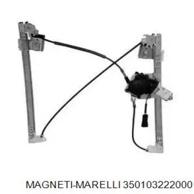 350103222000 Magneti Marelli mecanismo de elevalunas, puerta delantera derecha