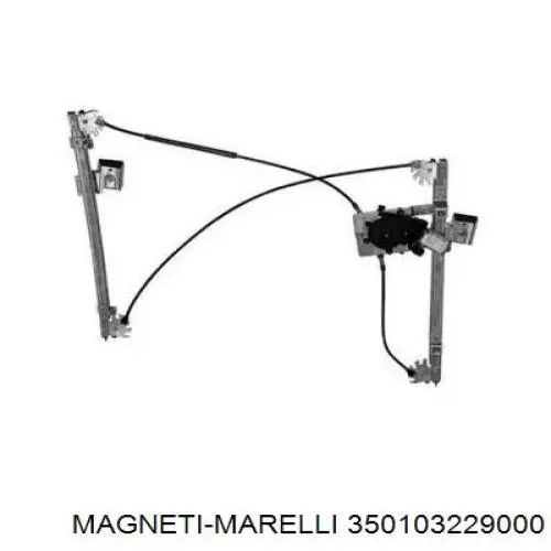 350103229000 Magneti Marelli mecanismo de elevalunas, puerta delantera izquierda