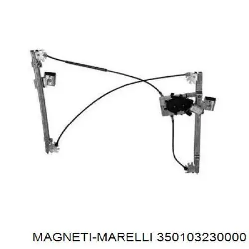 301194 Miraglio Mecanismo levanta, puerta delantera derecha