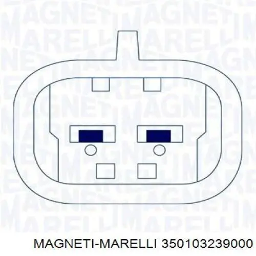 350103239000 Magneti Marelli mecanismo de elevalunas, puerta delantera izquierda