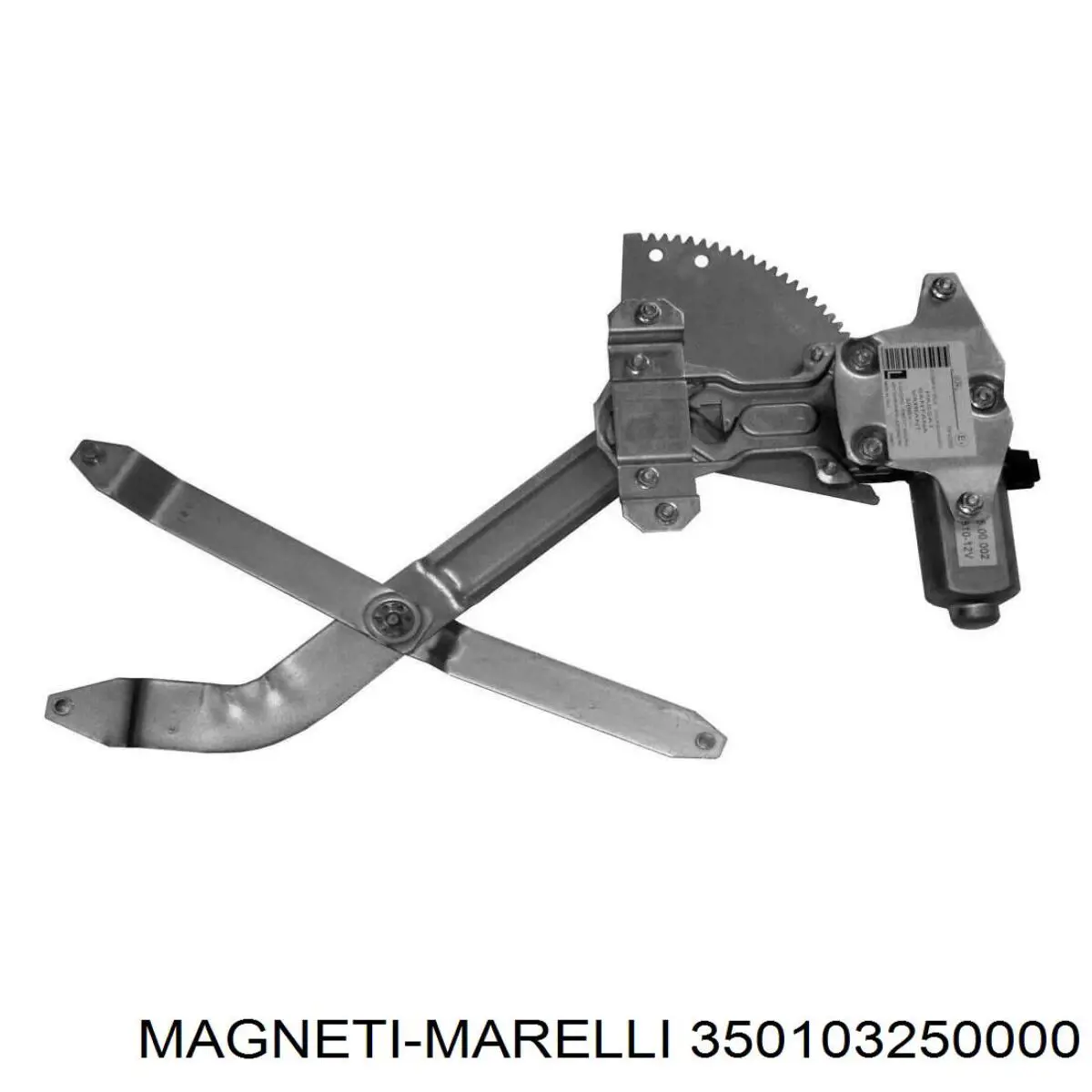 350103250000 Magneti Marelli mecanismo de elevalunas, puerta delantera derecha