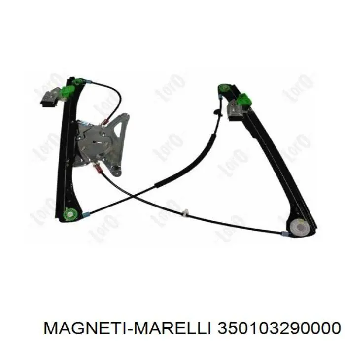 Mecanismo de elevalunas delantero derecha 1620011280 Peugeot/Citroen