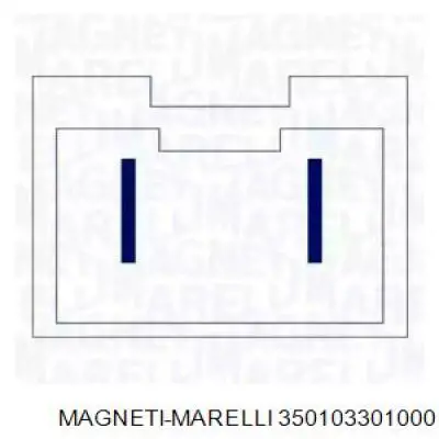 350103301000 Magneti Marelli mecanismo de elevalunas, puerta delantera izquierda