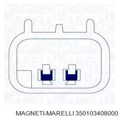 350103408000 Magneti Marelli mecanismo de elevalunas, puerta delantera derecha