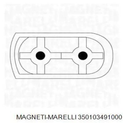 AC1887 Magneti Marelli mecanismo de elevalunas, puerta trasera izquierda