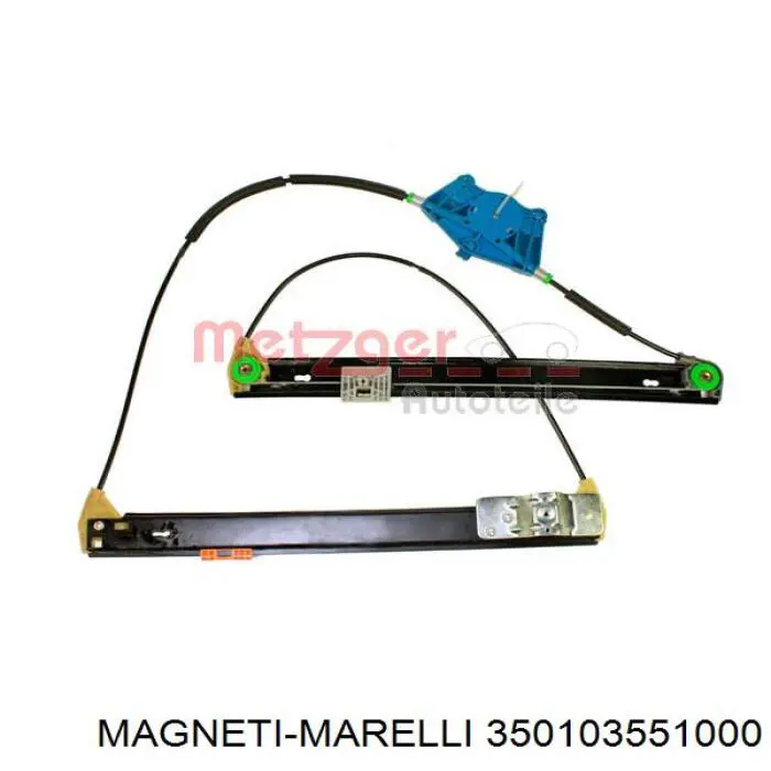 350103551000 Magneti Marelli mecanismo de elevalunas, puerta delantera izquierda
