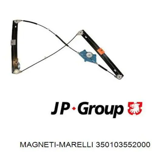 350103552000 Magneti Marelli mecanismo de elevalunas, puerta delantera derecha