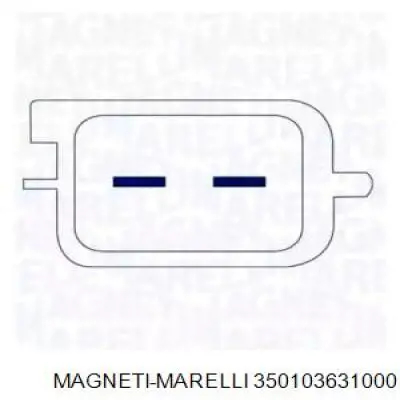 350103631000 Magneti Marelli mecanismo de elevalunas, puerta delantera izquierda