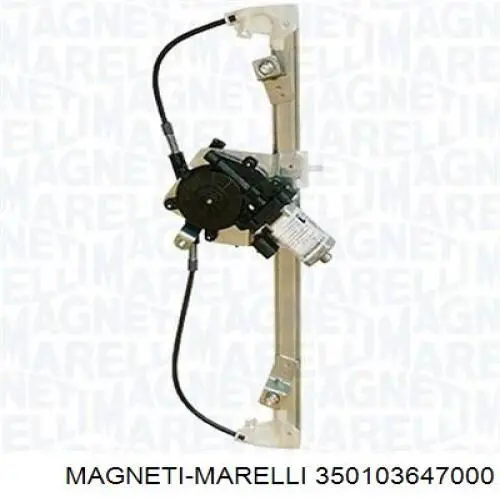 350103647000 Magneti Marelli mecanismo de elevalunas, puerta delantera izquierda