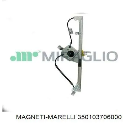 350103706000 Magneti Marelli mecanismo de elevalunas, puerta delantera derecha