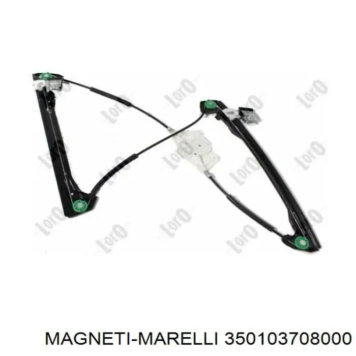 350103708000 Magneti Marelli mecanismo de elevalunas, puerta delantera derecha