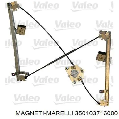 350103716000 Magneti Marelli mecanismo de elevalunas, puerta delantera derecha