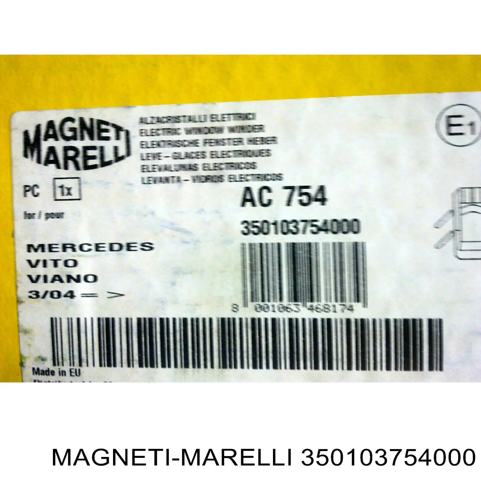 Comprar 350103754000 Magneti Marelli Elevalunas