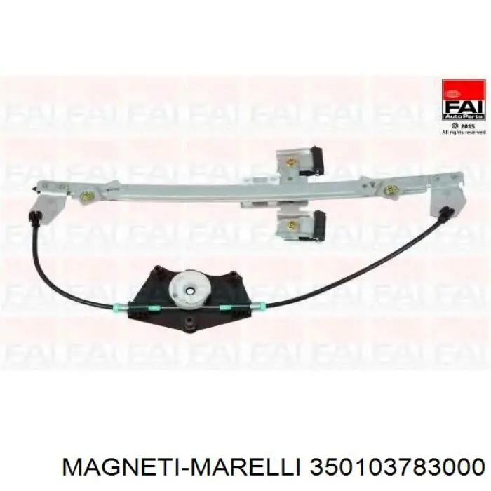 350103783000 Magneti Marelli mecanismo de elevalunas, puerta delantera izquierda