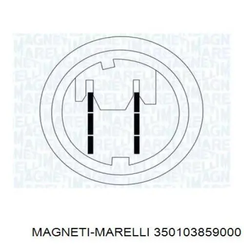 350103859000 Magneti Marelli mecanismo de elevalunas, puerta delantera izquierda