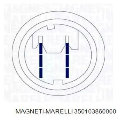 350103860000 Magneti Marelli mecanismo de elevalunas, puerta delantera derecha