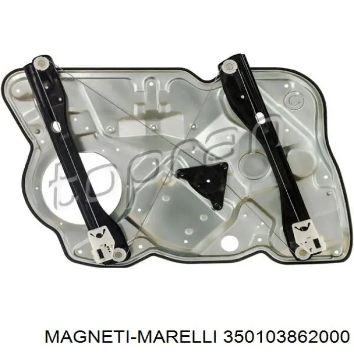 350103862000 Magneti Marelli mecanismo de elevalunas, puerta delantera derecha