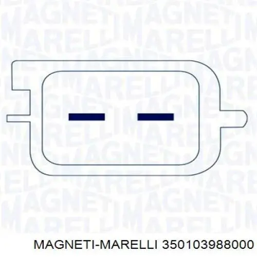 350103988000 Magneti Marelli mecanismo de elevalunas, puerta delantera derecha