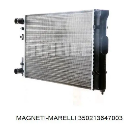 350213647003 Magneti Marelli radiador refrigeración del motor