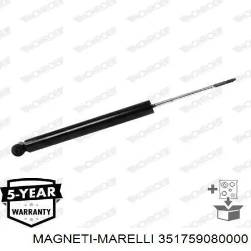 351759080000 Magneti Marelli Amortiguadores posteriores