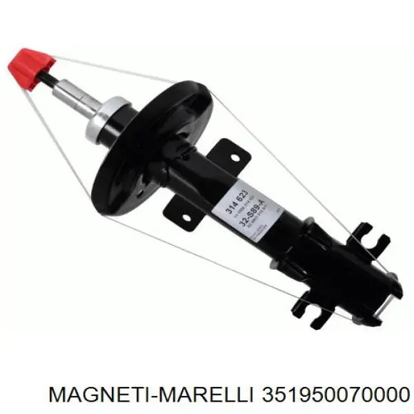 Amortiguador SA0124 Bremsi