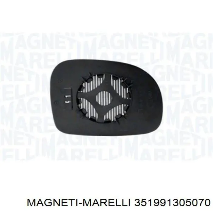 351991305070 Magneti Marelli cristal de espejo retrovisor exterior izquierdo