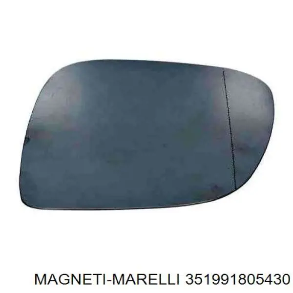 Cristal de espejo retrovisor exterior izquierdo Magneti Marelli 351991805430 precio, desde 24,78 EUR