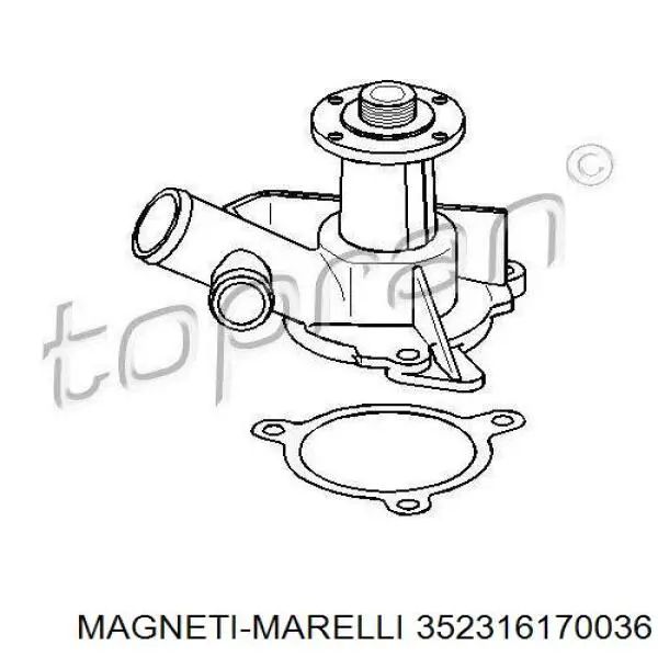 Bomba de agua 11519071561 BMW