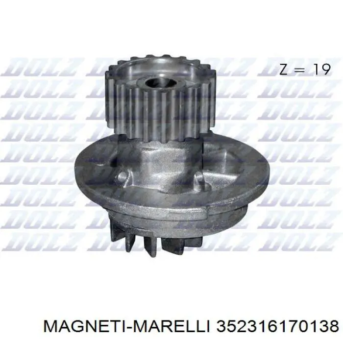 352316170138 Magneti Marelli bomba de agua