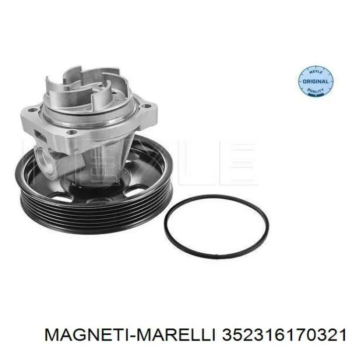 Bomba de agua 352316170321 Magneti Marelli