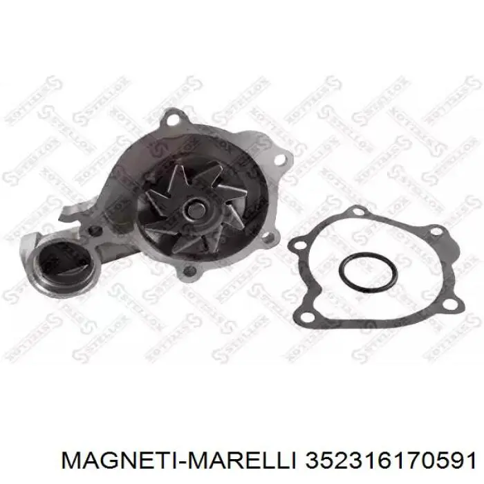 Comprar 352316170591 Magneti Marelli Bomba de agua para motor
