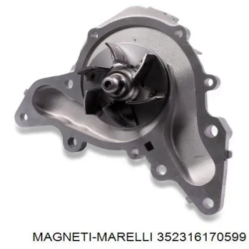 Bomba de agua 352316170599 Magneti Marelli