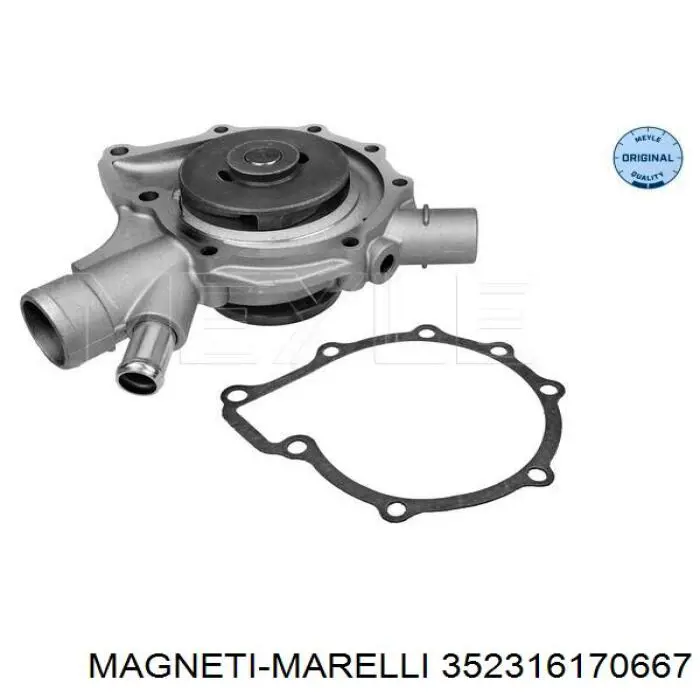Bomba de agua A111200390180 Mercedes